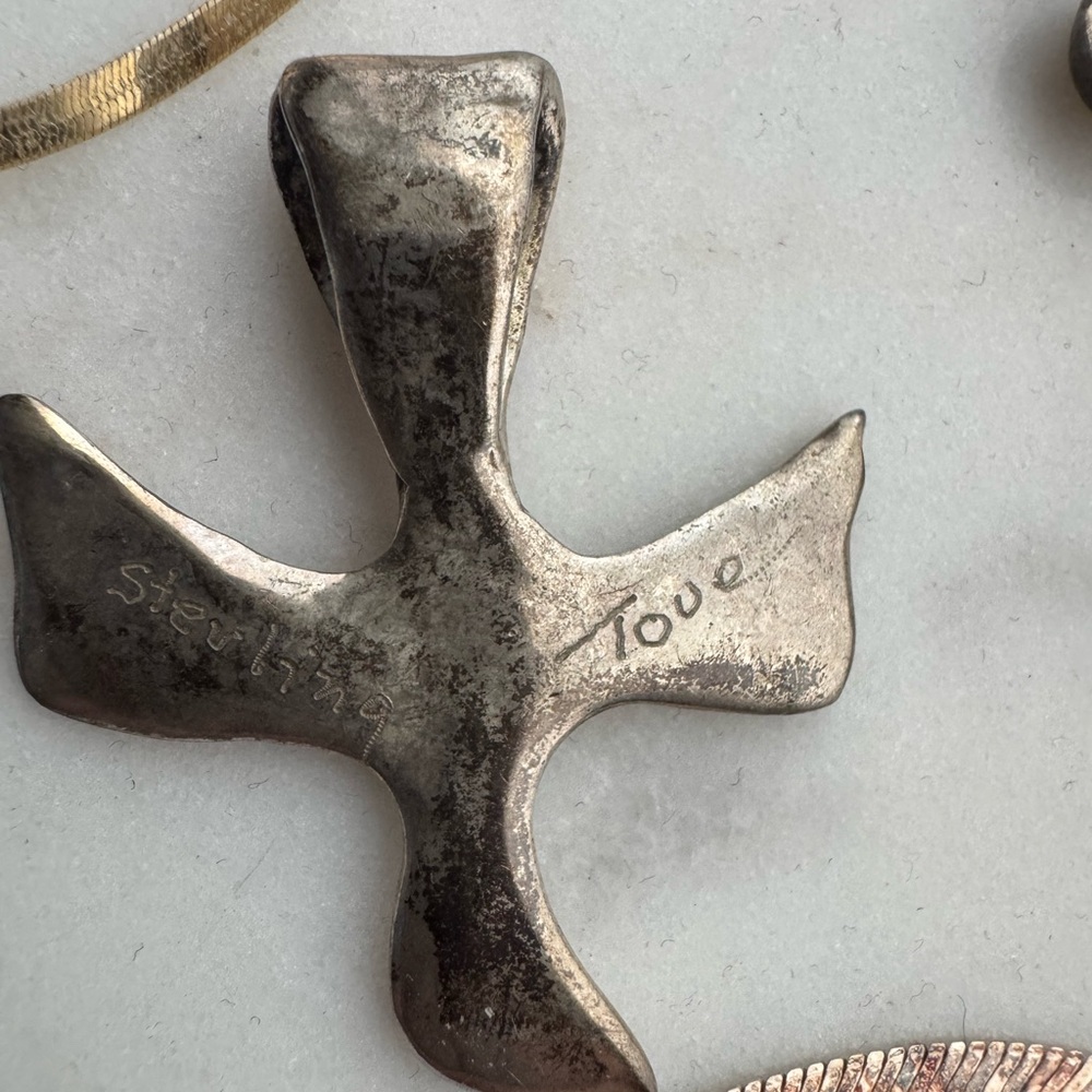 Silver jewelry, 5-needs polishing - Picture 8 of 8